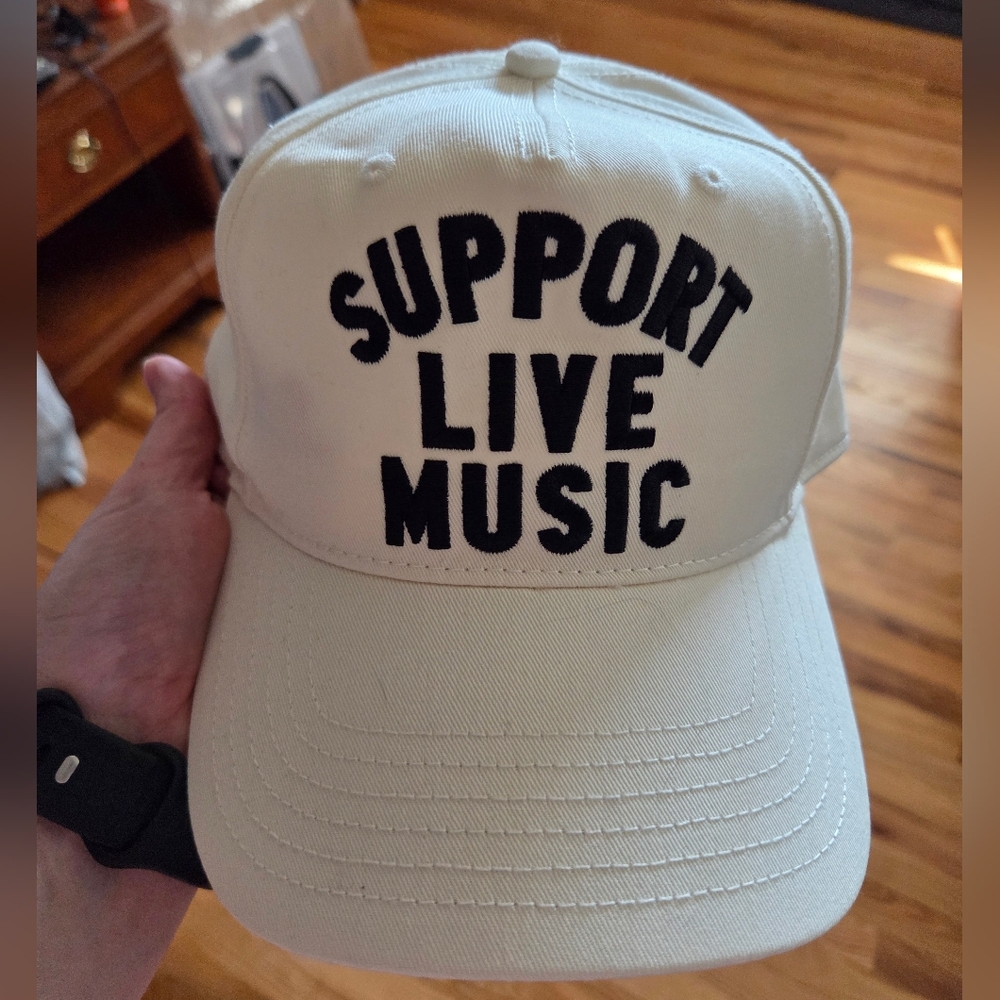 Support Live Music White Cap
